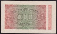 ALMANYA 20000 MARK 1923 ÇOK ÇOK TEMİZ +