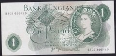 INGİLTERE 1 POUND 1966 ÇİLALTI (YIKAMA VAR)