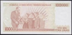 7.EMİSYON 3.TERTİP 100000 LİRA J19 373913 ÇİLALTI