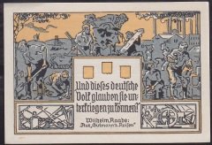 ALMANYA 2 MARK NOTGELD 1922 ÇİL