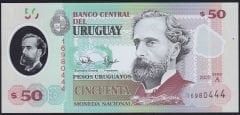 Uruguay 50 Pesos 2020 Çil Polimer ( 444 )
