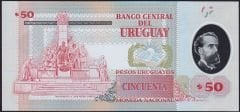 Uruguay 50 Pesos 2020 Çil Polimer ( 444 )