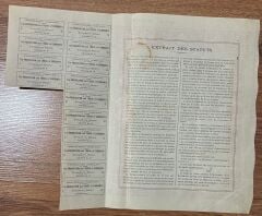 Hisse Senedi - Yunanca 1905 ( 40 X 31 cm )