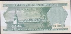 6.Emisyon 2.Tertip 10 Lira L44 128588 Çilaltı
