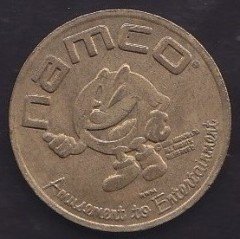NAMCO YAZILI OYUN JETONU