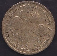 NAMCO YAZILI OYUN JETONU