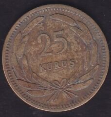 1955 Yılı 25 Kuruş