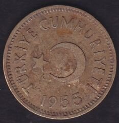 1955 Yılı 25 Kuruş