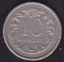 Polonya 10 Groszy 1991