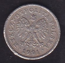 Polonya 10 Groszy 1991