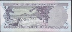 6.Emisyon 2.Tertip 5 Lira I40 046388 Çilaltı Çil