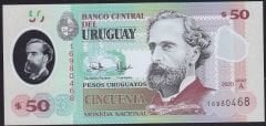 Uruguay 50 Pesos 2020 Çil Polimer