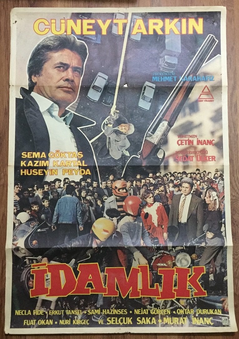 CÜNEYT ARKIN - İDAMLIK - FİLM AFİŞİ