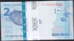 Brezilya 2 Reais 2010 Deste (100 Adet) Çil