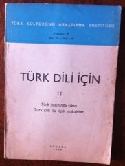 TÜRK DİLİ İÇİN 2 - ANKARA 1966
