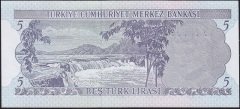 6.Emisyon 2.Tertip 5 Lira I18 355893 Çil