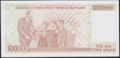 7.EMİSYON 3.TERTİP 100000 LİRA J06 289766 ÇİL