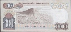 6.Emisyon 2.Tertip 100 Lira H77 331623 Çok Temiz+