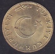 1961 YILI 1 KURUŞ ÇİLALTI ÇİL