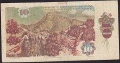 ÇEKOSLOVAKYA 10 KORUN 1986 ÇOK TEMİZ eski para
