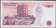 7.EMİSYON 1.TERTİP 20000 LİRA C12 214001 ÇİLALTI
