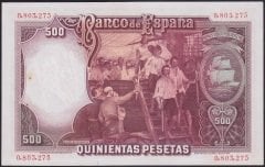 İspanya 500 Pesetas 1931 Çilaltı ( Zımba Deliği Var ) Pick 84
