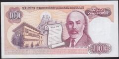 7.Emisyon 2.Tertip 100 Lira F54 786955 Ççt Çilaltı