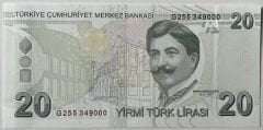 9.Emisyon 6.Tertip 20 Lira G255 349000 Çilaltı