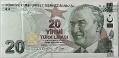 9.Emisyon 6.Tertip 20 Lira G255 349000 Çilaltı