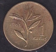 1961 YILI 1 KURUŞ ÇİLALTI