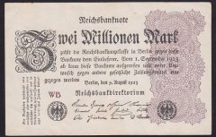 ALMANYA 2 MİLYON MARK 1923 ÇÇT ÇİLALTI