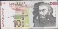 SLOVENYA 10 TOLARJEV 1992 ÇOK TEMİZ