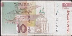 SLOVENYA 10 TOLARJEV 1992 ÇOK TEMİZ