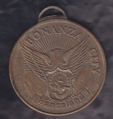 AMERİKA 1 DOLAR BONANZA CİTY MADALYON 4 CM eski para fiyatları