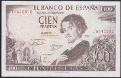 ISPANYA 100 PESETAS 1965 ÇOK TEMİZ +