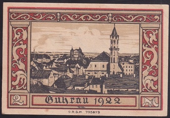ALMANYA 2 MARK NOTGELD 1922 ÇİL