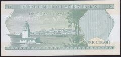 6.Emisyon 2.Tertip 10 Lira L28 277727 Çil