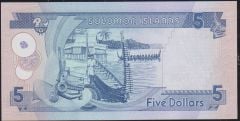 Solomon Adası 5 Dolar 2008 Çil Pick 26