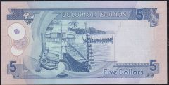 Solomon Adası 5 Dolar 2008 Çil Pick 26
