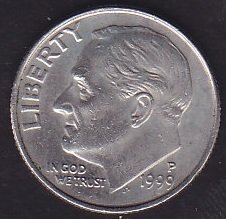 Amerika 1 Dime 1999 P