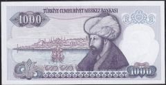 7.Emisyon 2.Tertip 1000 Lira F50 484465 Çilaltı Çil