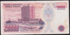 7.EMİSYON 1.TERTİP 20000 LİRA C19 070844 ÇOK TEMİZ