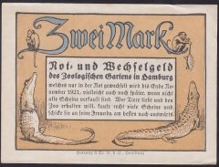 ALMANYA 2 MARK NOTGELD 1921 ÇİLALTI ÇİL