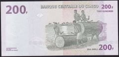 Kongo 200 Frank 2013 Çil Pick 99b