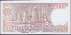 7.Emisyon 4.Tertip 5000 Lira G89 6729XX Çil