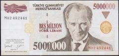 7.Emisyon 5 000 000 Lira M02 452441 Çilaltı