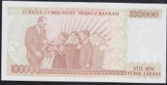 7.EMİSYON 3.TERTİP 100000 LİRA I51 822212 ÇİLALTI