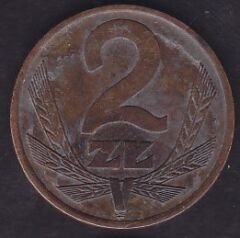 Polonya 2 Zloty 1976