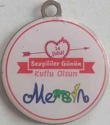Sevgililer Günü Madalya 4 cm
