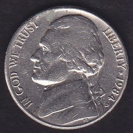 Amerika 5 Cent 1984 D